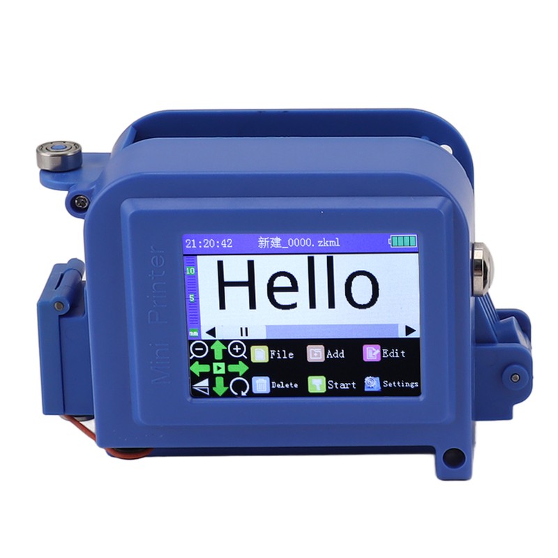 Mini Handheld Inkjet Printer Quick Dry Inkjet Printer with Touch