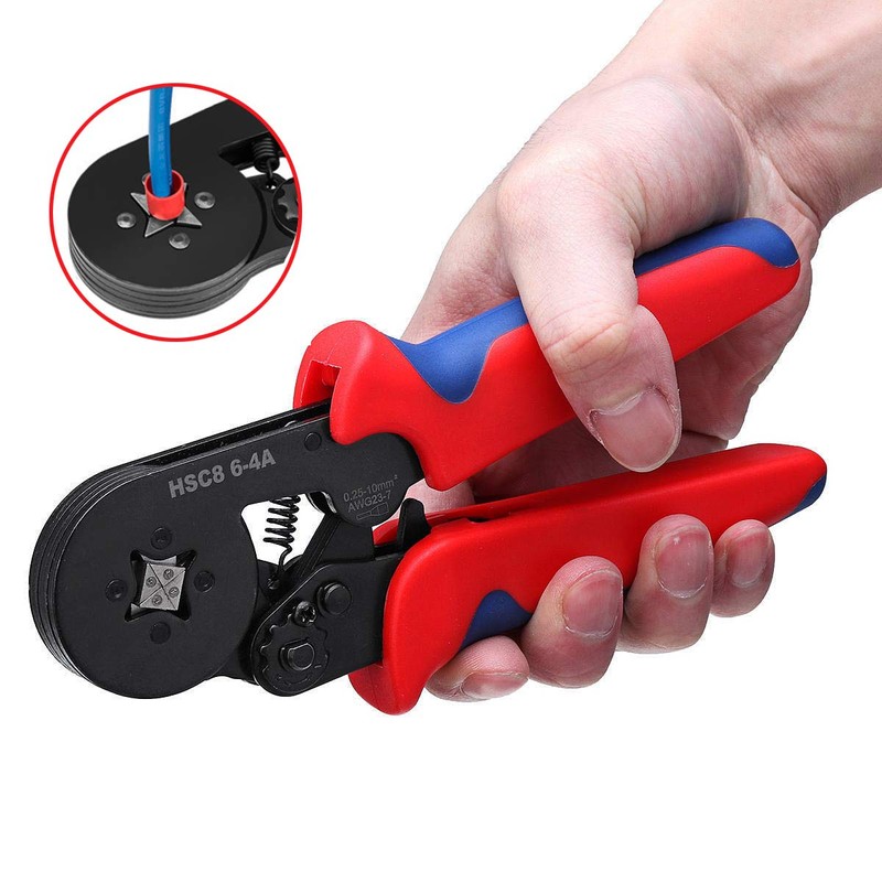 Yangoutool Ferrule Crimping Tool Kit with 1200pcs Wire Terminals AWG23-7,