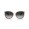 Coach HC7170 Sunglasses, ROSE GOLD / DARK GREY, 56