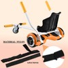 10 Pcs Hoverboard Kart Straps,Hoverboard Straps for Kart,Hoverboard Seat Attachment