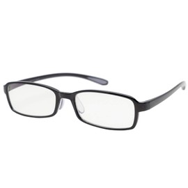 Enix PC Glasses Prescription Blue Light Cut Clear Lens Black
