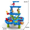 KIZONLY 4-Tier Kids Water Table for Toddlers, Sand Beach Toys