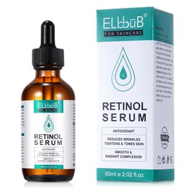 Retinol Serum Face with Retinol, Hyaluronic Acid and Vitamin E Radiant, Even Skin - Wrinkle Away Instant Effect, Skin Care