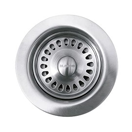 BLANCO, Stainless Steel 441093 Kitchen Drain Basket Strainer, 3.5"