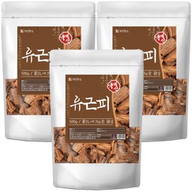 Domestic root bark elm tea 500g, 3 packs, practical, large capacity / 국산 유근피 느릅나무 차 500g 3개 실속형 대용량