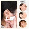 37Pcs Disposable Ear Piercing Kit, Self Ear Piercing Gun Kit