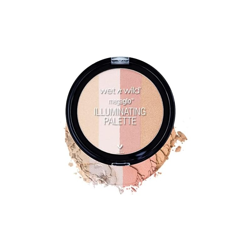 wet n wild Megaglo Illuminating Powder, Catwalk Pink, 0.405 Fluid