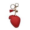 Popfizzy Strawberry Keychain for Women, Fun Foodie Bag Charm, Cute