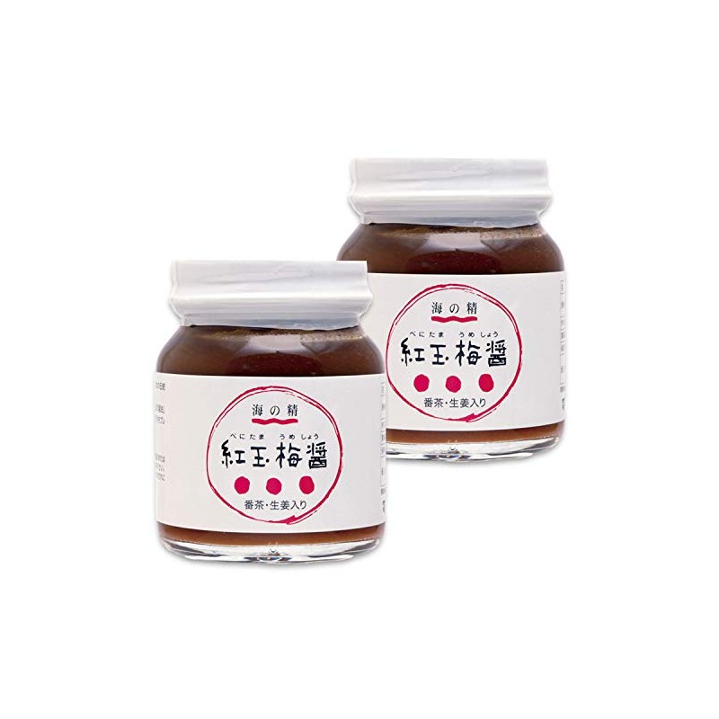 紅玉梅醤 番茶・生姜入り 130g　×2個 　　　　　　 JANコード:4931915000938