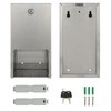 Stardrix 2 Roll Stainless Steel Commercial Toilet Paper Dispenser, Heavy