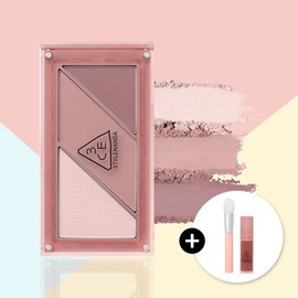 3CE Layer It All Blush Palette (Gift) Layer It All Blush Brush + Mini / 쓰리씨이 3CE레이어 잇 올 블러쉬 팔레트 (증)레이어 잇 올 블러쉬 브러쉬+미니