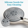 OFFO Handheld Shower Head Set, 6-Mode Brushed Nickel High Pressure