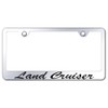 Au-TOMOTIVE GOLD Laser Etched Script License Plate Frame for Toyota