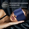 Silk Sleep Mask, Soft 100% Mulberry Silk Eye Mask with