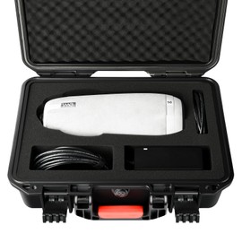 Hard Camera Case for Meeting Owl 3 – Large Capacity Travel Cases for Camera, Power Supply, Cables, Card Holder, and Meeting Accessories | Waterproof Carrying Case for Owl 4+ / 4+ Pro Conference Use