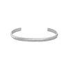 Fossil men's bangle Harlow Linear Texture stainless steel, JF04566040