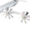 Aircraft Wind Spinner Metal Windmill Airplane Wind Spinner Sculpture for