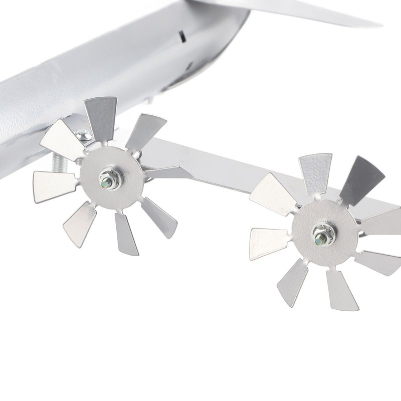 Aircraft Wind Spinner Metal Windmill Airplane Wind Spinner Sculpture for