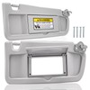 Left and Right Sun Visor Compatible with Honda Civic 2006-2011,