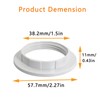 E26/E27 Light Socket Ring, Lamp Shade Holder Adapter Ring, Diameter