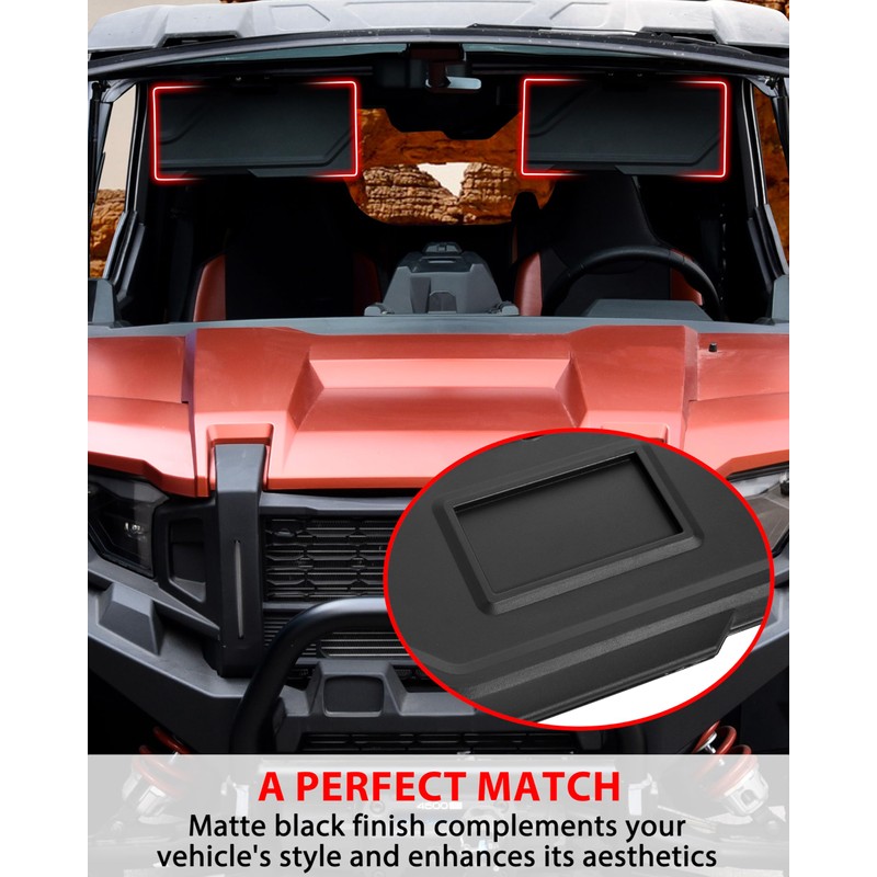 SAUTVS Sun Visors for Polaris Xpedition XP/XP 5/ADV/ADV 5 2024