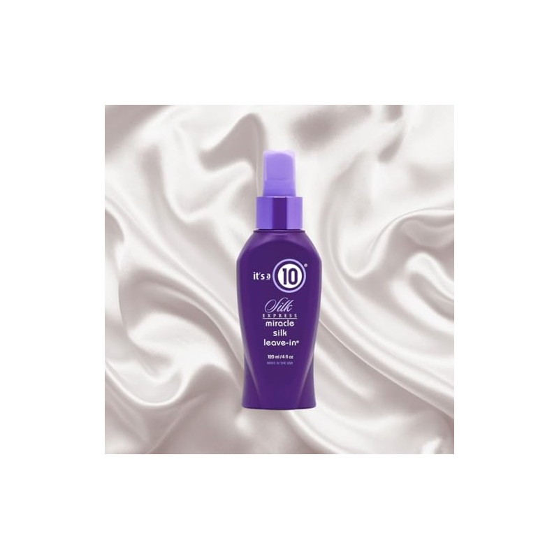 It's a 10 Miracle Silk Express Leave-In Conditioner, 4 Ounce