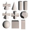 nijimomo Drawing Motif 10-Piece Set Model Geometric Object Block Model