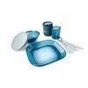 GSI Outdoors Infinity 75381 Crockery Set for 1 Person Blue
