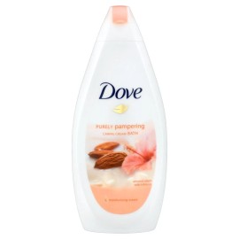 Dove Purely Pampering Almond Cream Bath 16.91 Fl Oz Nourishing Shower Gel
