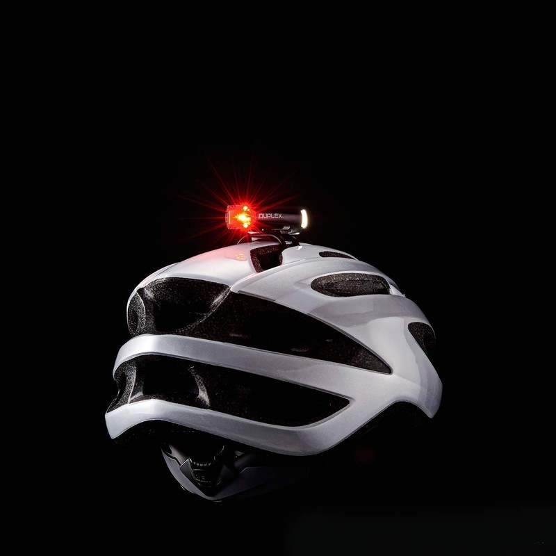 CATEYE Luz Delantera Sl-Ld400 Duplex para Casco, Color Negro