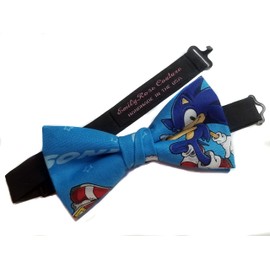 EmilyRose Couture Men's Movie Characters Bow Ties-Group 1 (Large (12 Year Olds to Adults), Sonic)