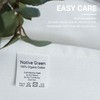 Organic Cotton Napkins 4 Pack 45x45cm White Easy Care Washable