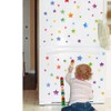Adhesivos decorativos para pared (123 adhesivos), diseño de estrellas, Una