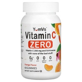 YUMVS VITAMIN C ZERO SUGAR ORANGE GUMMY 60 CT
