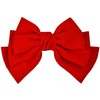 Curvy's Big Thick Double Ribbon Barrette & Rubber 3 Tier