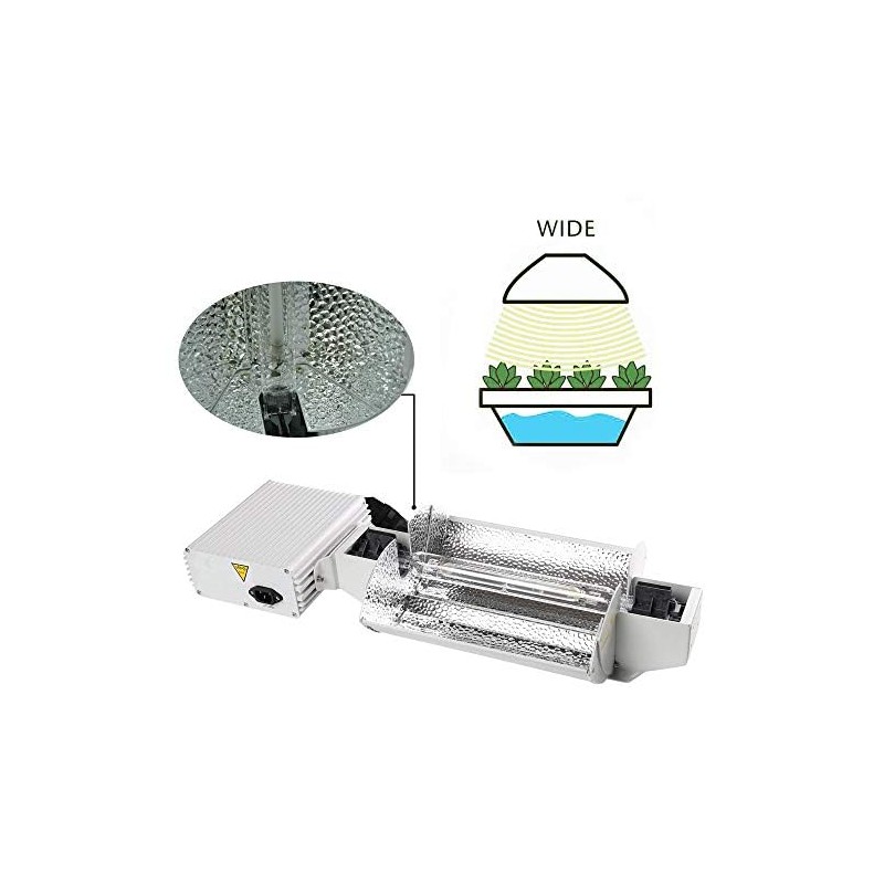 iPower 1000W Double Ended Grow Light System Kits with Adjustable