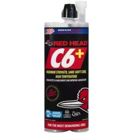 Red Head C6P-15 15 fl oz Epoxy Anchoring Adhesive, 16 min Working Time