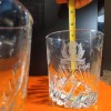 THE GLENLIVET GLENLIVET Scotch Whisky 1824 THISTLE Rocks Glasses FRANCE