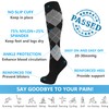 Compression Socks for Men Women 20-30 mmHg 6 Pairs Knee
