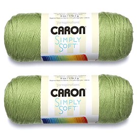 Bulk Buy: Caron Simply Soft Yarn Solids (2-pack) (Pistachio)