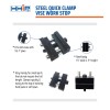 HHIP 3900-2131 Steel Quick Clamp Vise Work Stop,Black