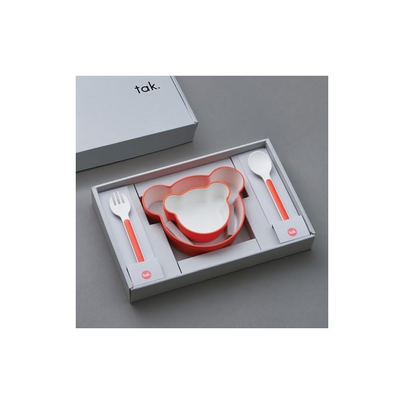 tak KIDS DISH gift box bear mine kids dish gift
