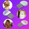 CENPEK 3 Pack Lice Combs, Flea Lice Removal Combs Head