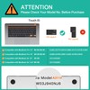 MOSISO Keyboard Cover Skin Compatible with MacBook Air 15 inch