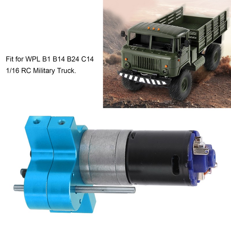 RC Gearbox Metal Speed Change Gear Box with 370 Motor