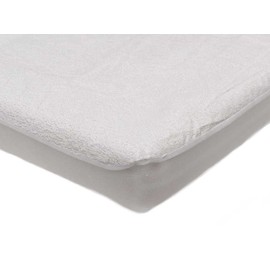 4ft Small Double Waterproof Terry Mattress Protector Waterproof Terry Fitted Cover (4ft Bed Size)