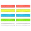 Pack of 10 Rulers 15 cm Children's Primary School, Plastic