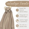 DIKOS® Original Baby Blanket Cuddly Bear Cappuccino 100% GOTs Organic