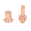 10Pcs Nozzle Electrode Kit Brass 176655 Electrode 176656 Nozzle Tip