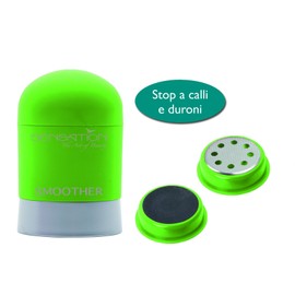 MACOM 950-WINE Sensation 903 Smoother Elektrischer Hornhautentferner Pediküre Gerät Hühneraugen, Edelstahl, Fucsia